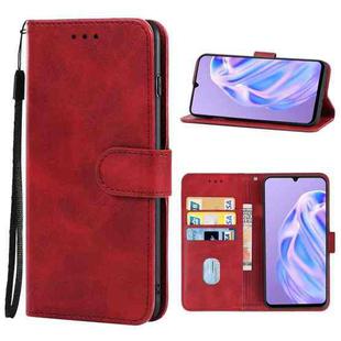 Leather Phone Case For Ulefone Note 6P(Red)
