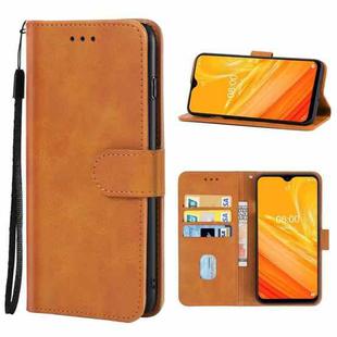 Leather Phone Case For Ulefone Note 8(Brown)