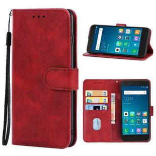 Leather Phone Case For Xiaomi Redmi Pro 2(Red)