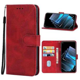 Leather Phone Case For OPPO K9x(Red)