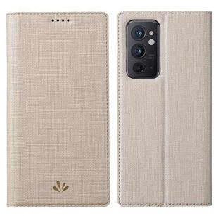For OnePlus 9RT 5G ViLi DMX Series Shockproof Magnetic Attraction Phone Case(Gold)