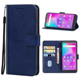 Leather Phone Case For AGM A10(Blue)