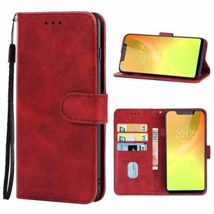 Leather Phone Case For Blackview A30(Red)