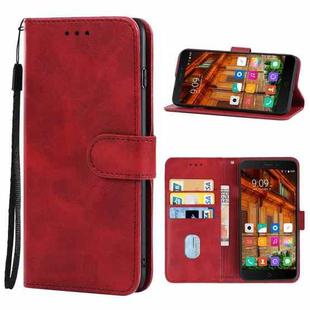 Leather Phone Case For Elephone P9000(Red)
