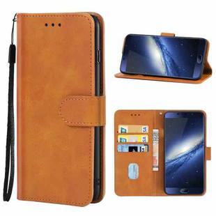 Leather Phone Case For Elephone S7(Brown)