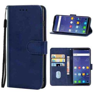 Leather Phone Case For Elephone U(Blue)