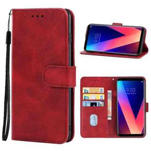 Leather Phone Case For LG V30+(Red)