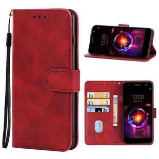 Leather Phone Case For LG X power 3(Red)