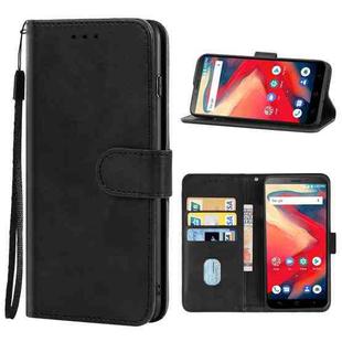 Leather Phone Case For Ulefone Armor X2(Black)
