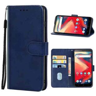 Leather Phone Case For Ulefone Armor X2(Blue)