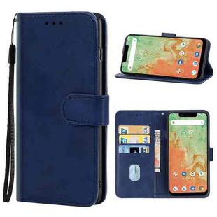 Leather Phone Case For UMIDIGI A3X(Blue)