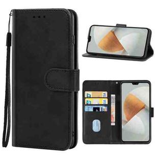 Leather Phone Case For vivo V23 Pro(Black)
