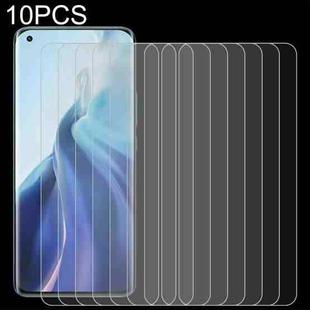 10 PCS 0.26mm 9H 2.5D Tempered Glass Film For Xiaomi 12 / 12S