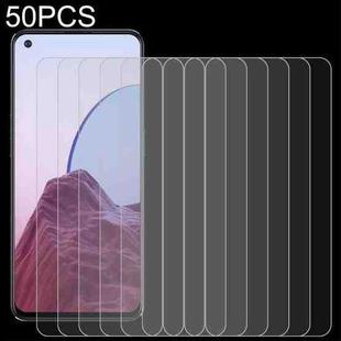 50 PCS 0.26mm 9H 2.5D Tempered Glass Film For OnePlus Nord N20 5G