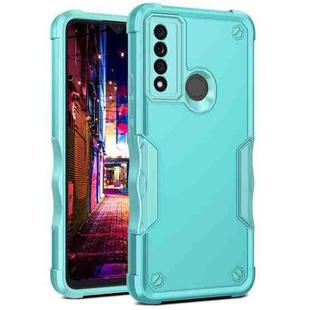 For TCL 20 XE Non-slip Armor Phone Case(Mint Green)