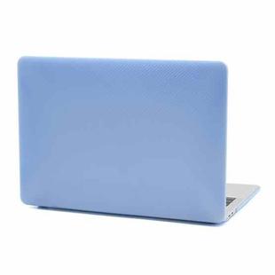 For MacBook Air 13.3 inch A1932 / A2179 / A2337 Laptop Carbon Fiber Plastic Protective Case(Blue)