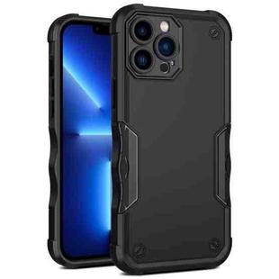For iPhone 13 Pro Max Non-slip Armor Phone Case (Black)