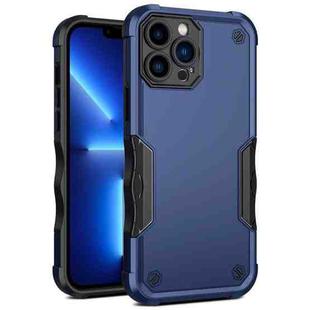 For iPhone 13 Pro Max Non-slip Armor Phone Case (Blue)