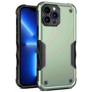 For iPhone 13 Pro Non-slip Armor Phone Case (Green)