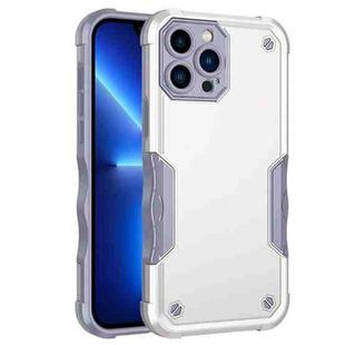 For iPhone 13 Pro Non-slip Armor Phone Case (White)