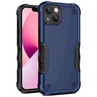 For iPhone 13 Non-slip Armor Phone Case(Blue)
