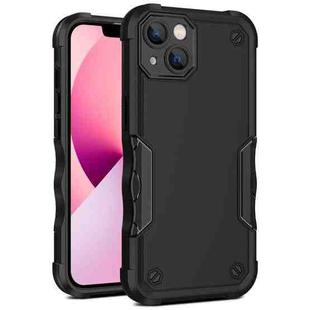 For iPhone 13 mini Non-slip Armor Phone Case (Black)