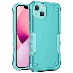 For iPhone 13 mini Non-slip Armor Phone Case (Mint Green)