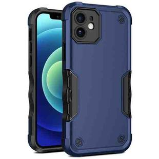 For iPhone 12 mini Non-slip Armor Phone Case (Blue)