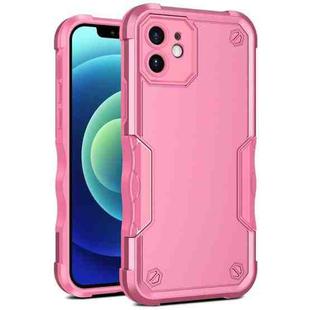 For iPhone 12 mini Non-slip Armor Phone Case (Pink)