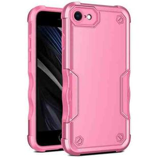 For iPhone SE 2022 / SE 2020 / 8 / 7 Non-slip Armor Phone Case(Pink)