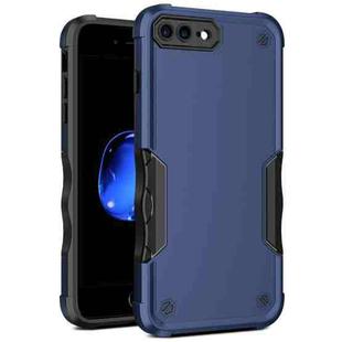 Non-slip Armor Phone Case For iPhone 8 Plus / 7 Plus(Blue)