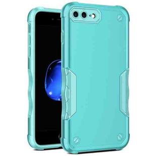 Non-slip Armor Phone Case For iPhone 8 Plus / 7 Plus(Mint Green)