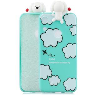 For Huawei Honor 8A Shockproof Cartoon TPU Protective Case(Clouds)