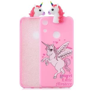 For Huawei Honor 8A Shockproof Cartoon TPU Protective Case(Unicorn)