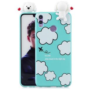 For Huawei Honor 8X Shockproof Cartoon TPU Protective Case(Clouds)