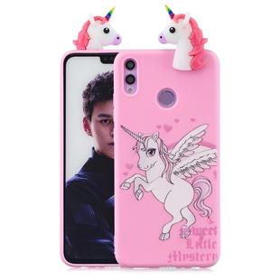 For Huawei Honor 8X Shockproof Cartoon TPU Protective Case(Unicorn)