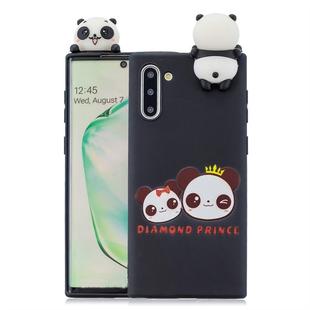 For Galaxy Note 10 Shockproof Cartoon TPU Protective Case(Two Pandas)