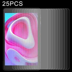 25 PCS 9H 2.5D Explosion-proof Tempered Tablet Glass Film For BLU M8L Plus