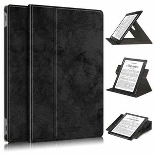 For Realme PocketBook PB970 360 Degrees Rotation Leather Tablet Case(Black)