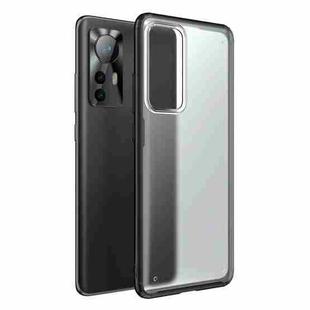 For Xiaomi 12 Pro Four-corner Shockproof TPU + PC Phone Case(Black)