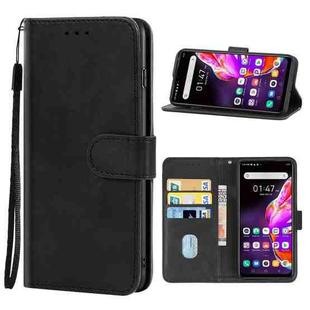Leather Phone Case For Infinix Hot 10s(Black)