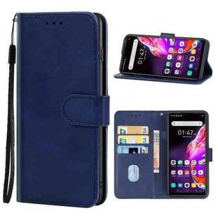 Leather Phone Case For Infinix Hot 10s(Blue)