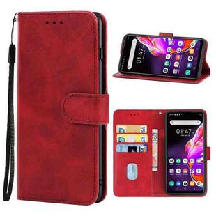 Leather Phone Case For Infinix Hot 10s(Red)