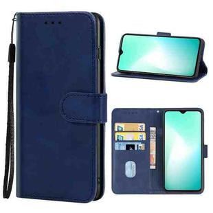 Leather Phone Case For Infinix Hot 11 Play(Blue)