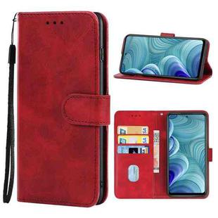 Leather Phone Case For Infinix Hot 11s NFC(Red)