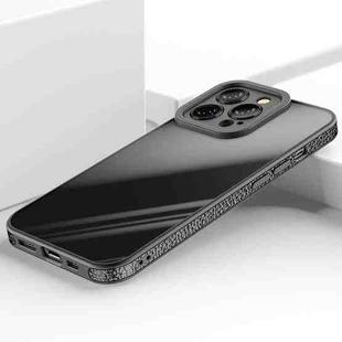 For iPhone 13 PC + TPU Shockproof Case(Black)