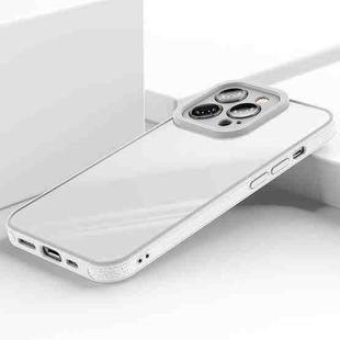 For iPhone 13 Pro Max PC + TPU Shockproof Case (White)