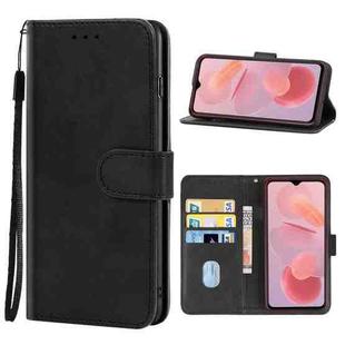 Leather Phone Case For Ulefone Note 12P(Black)