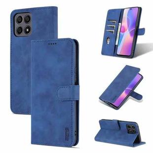 For Honor X30i AZNS Skin Feel Calf Texture Horizontal Flip Leather Phone Case(Blue)