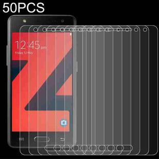 50 PCS 0.26mm 9H 2.5D Tempered Glass Film For Samsung Z4